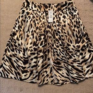 Leopard skirt
